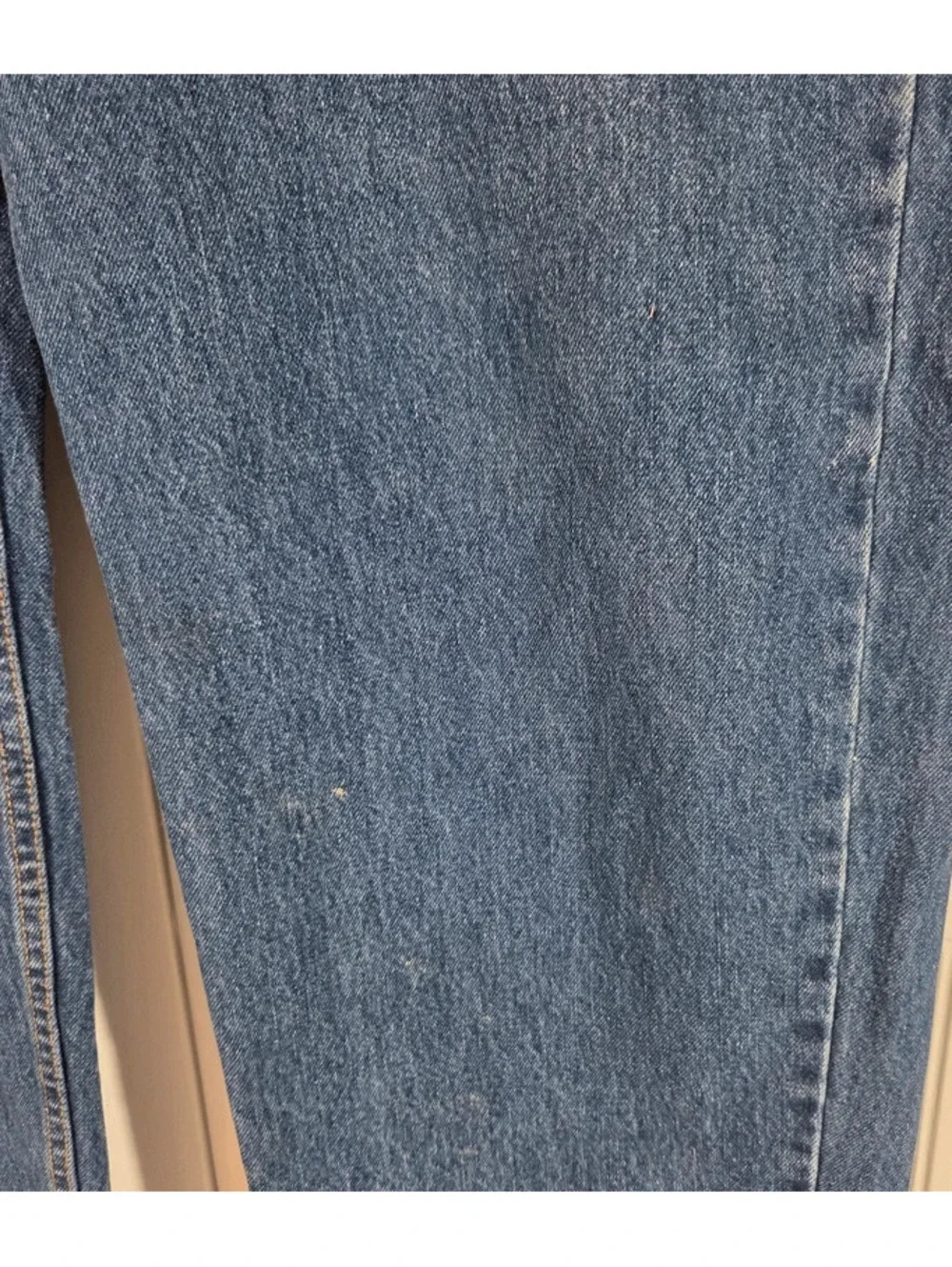 Levi's Men's 550 Relaxed Fit Tapered Blue Jeans W44 L34 Water<Less Denim #1589